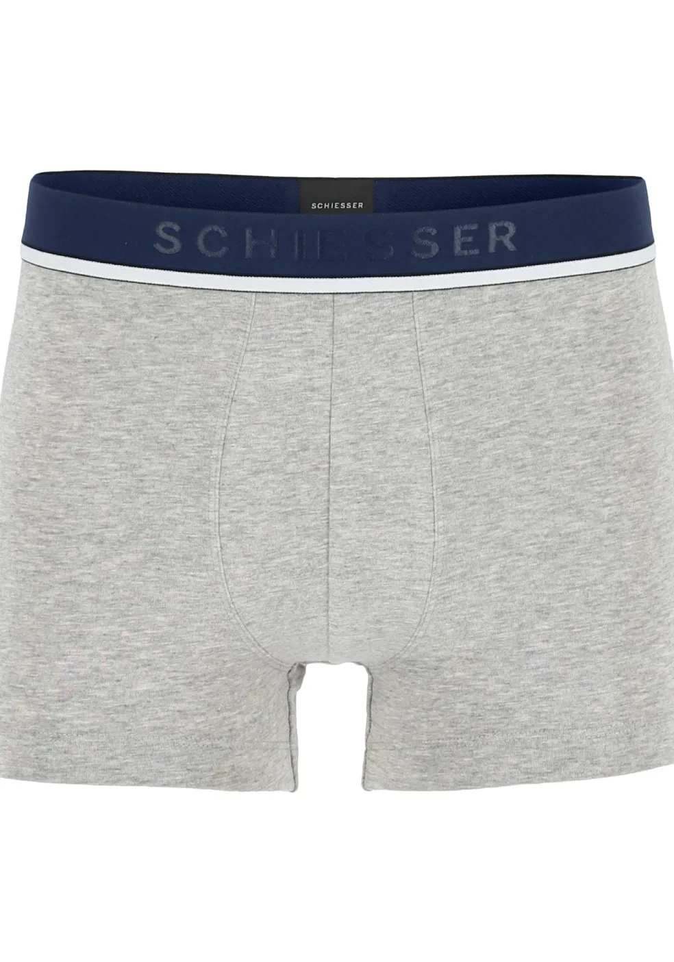 SCHIESSER 95/5 shorts (3-pack), grijs, blauw en rood
