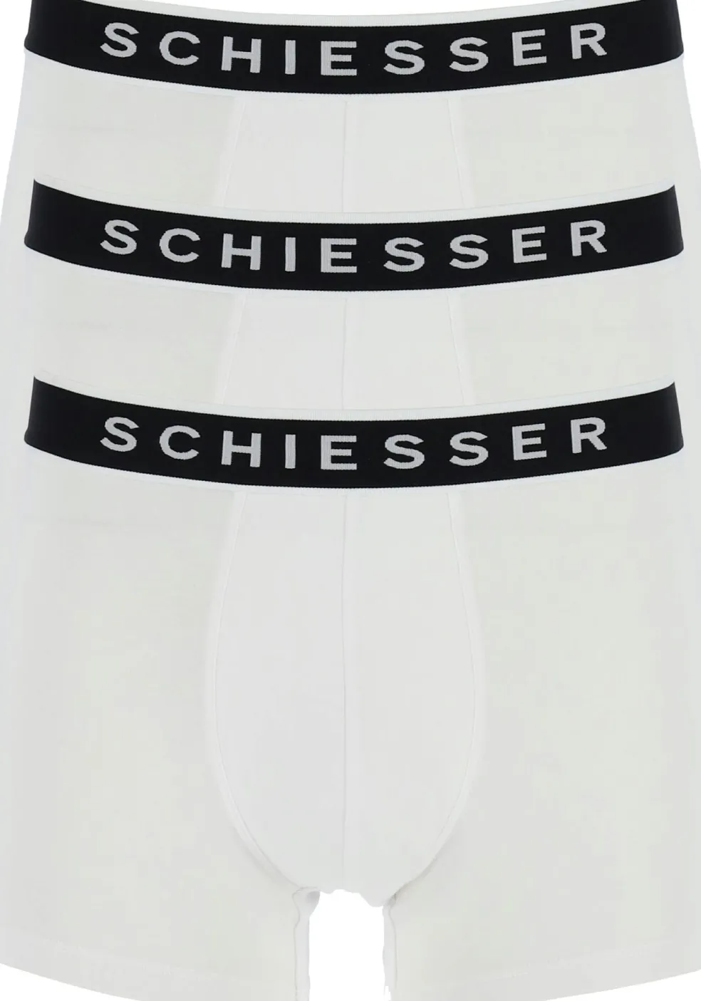 SCHIESSER 95/5 shorts (3-pack), wit