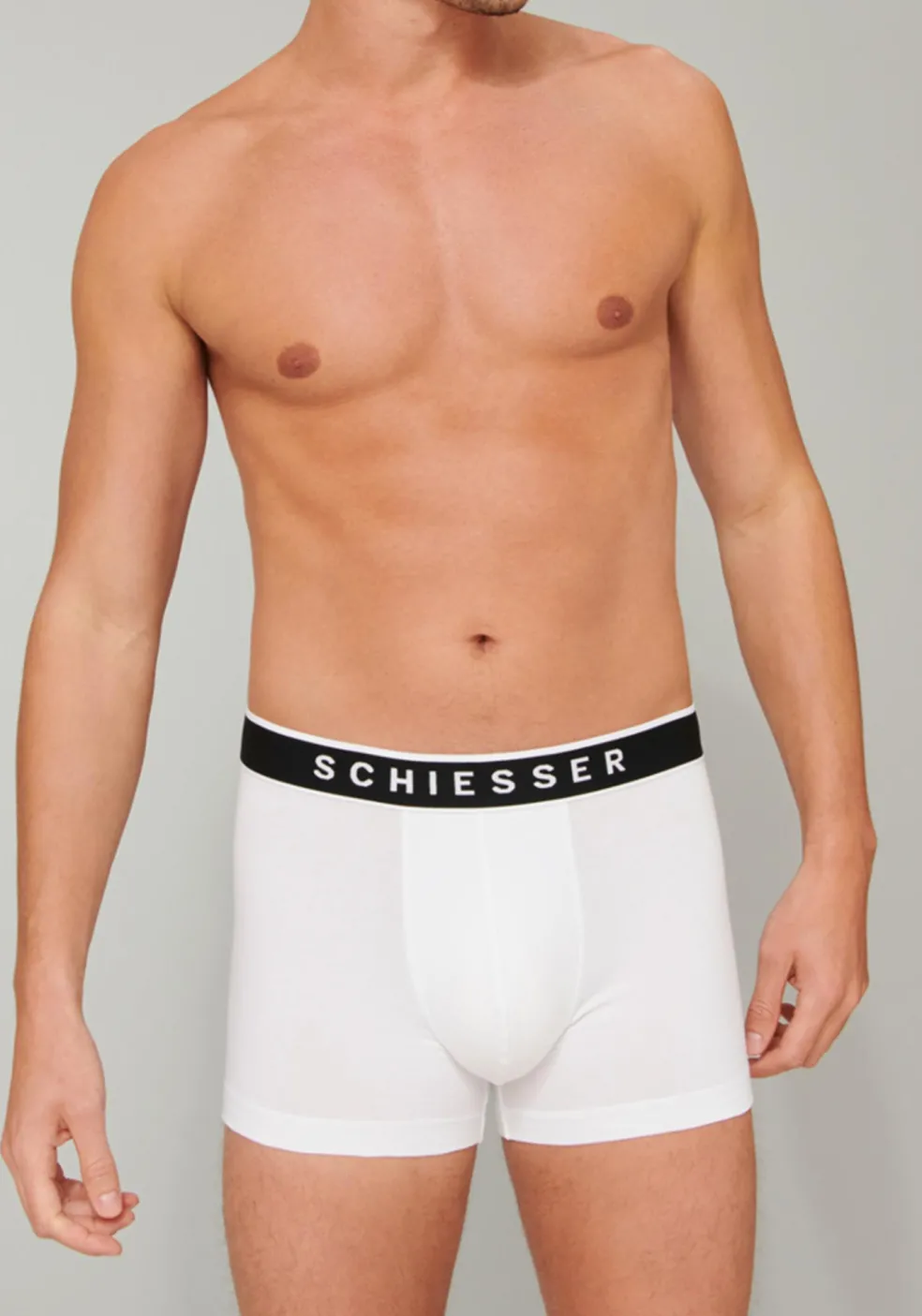 SCHIESSER 95/5 shorts (3-pack), wit