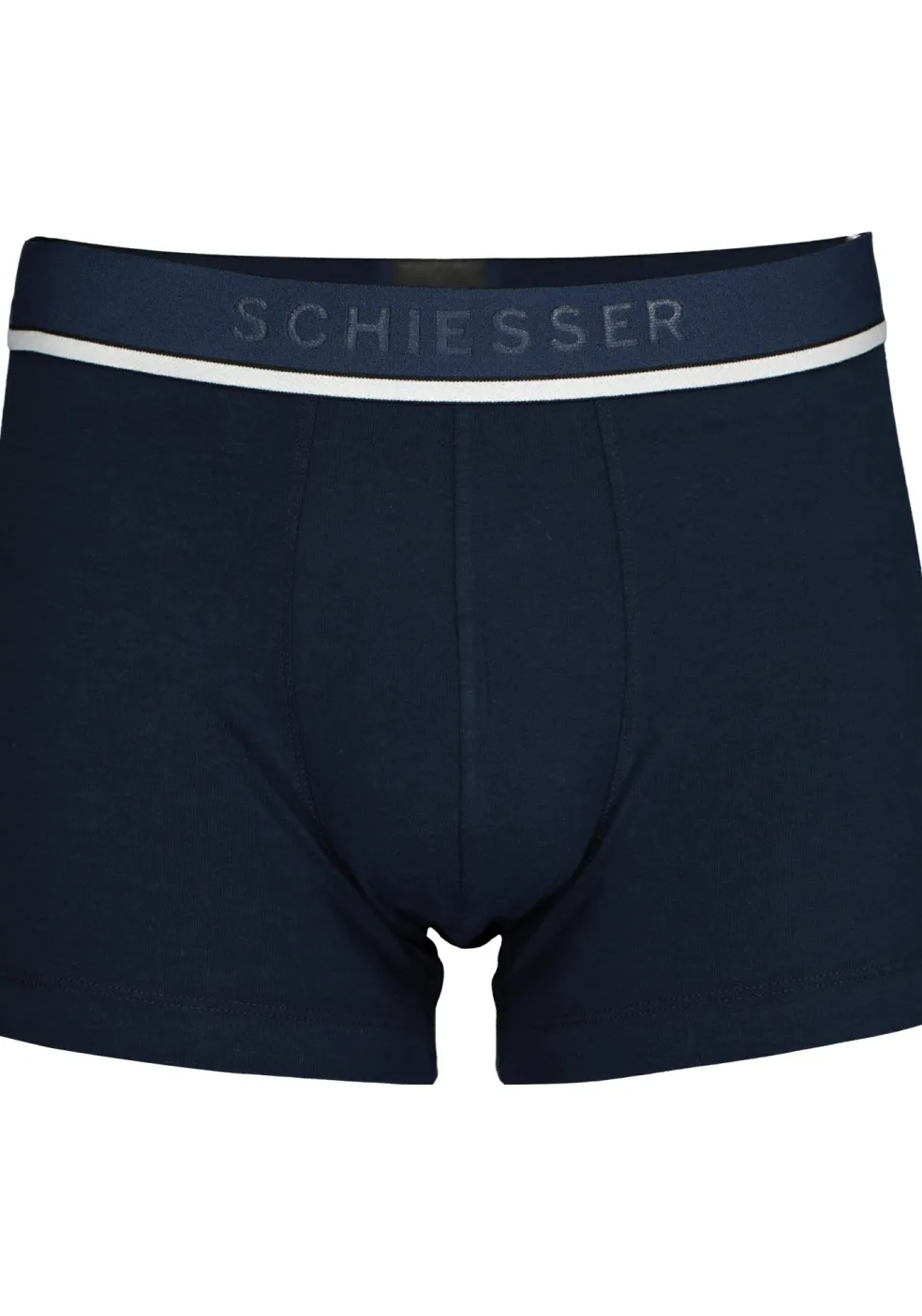 SCHIESSER 95/5 shorts (3-pack), zwart, blauw en grijs