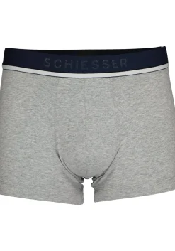 SCHIESSER 95/5 shorts (3-pack), zwart, blauw en grijs