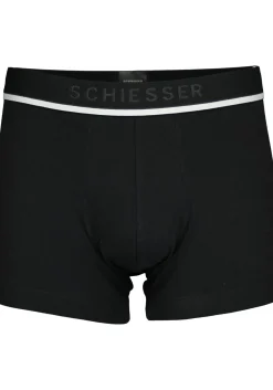 SCHIESSER 95/5 shorts (3-pack), zwart, zwart en grijs