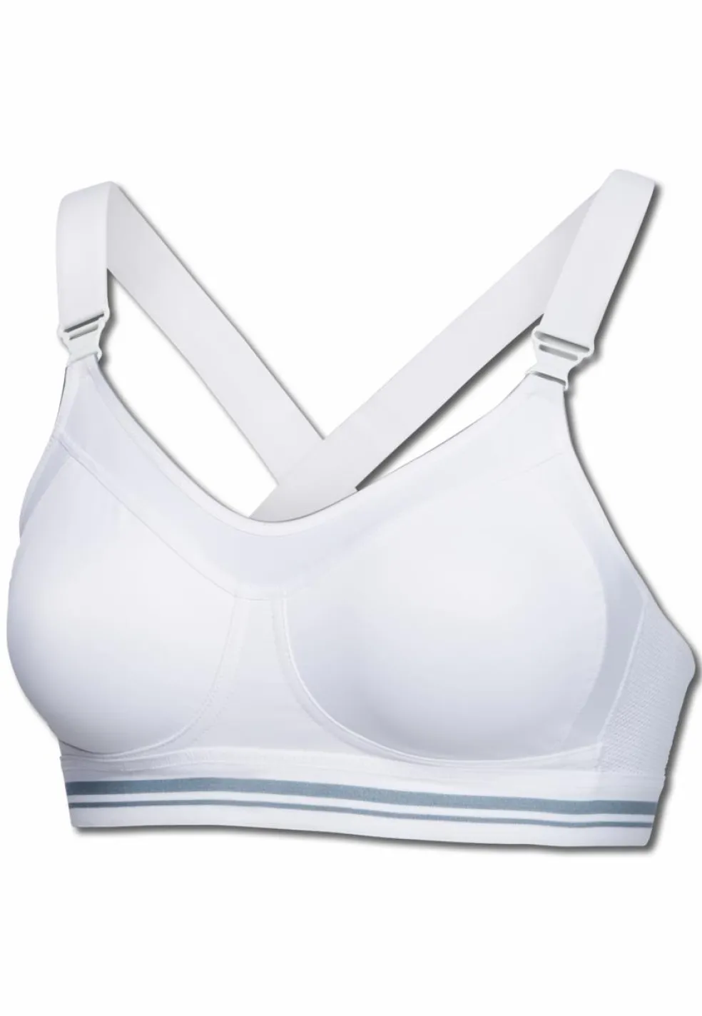 SCHIESSER Sportbeha bh (1-pack), dames sportbeha actief high impact wit