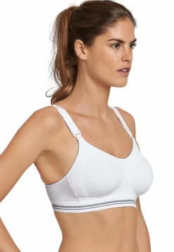 SCHIESSER Sportbeha bh (1-pack), dames sportbeha actief high impact wit