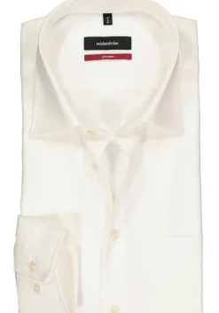 Seidensticker regular fit overhemd, beige
