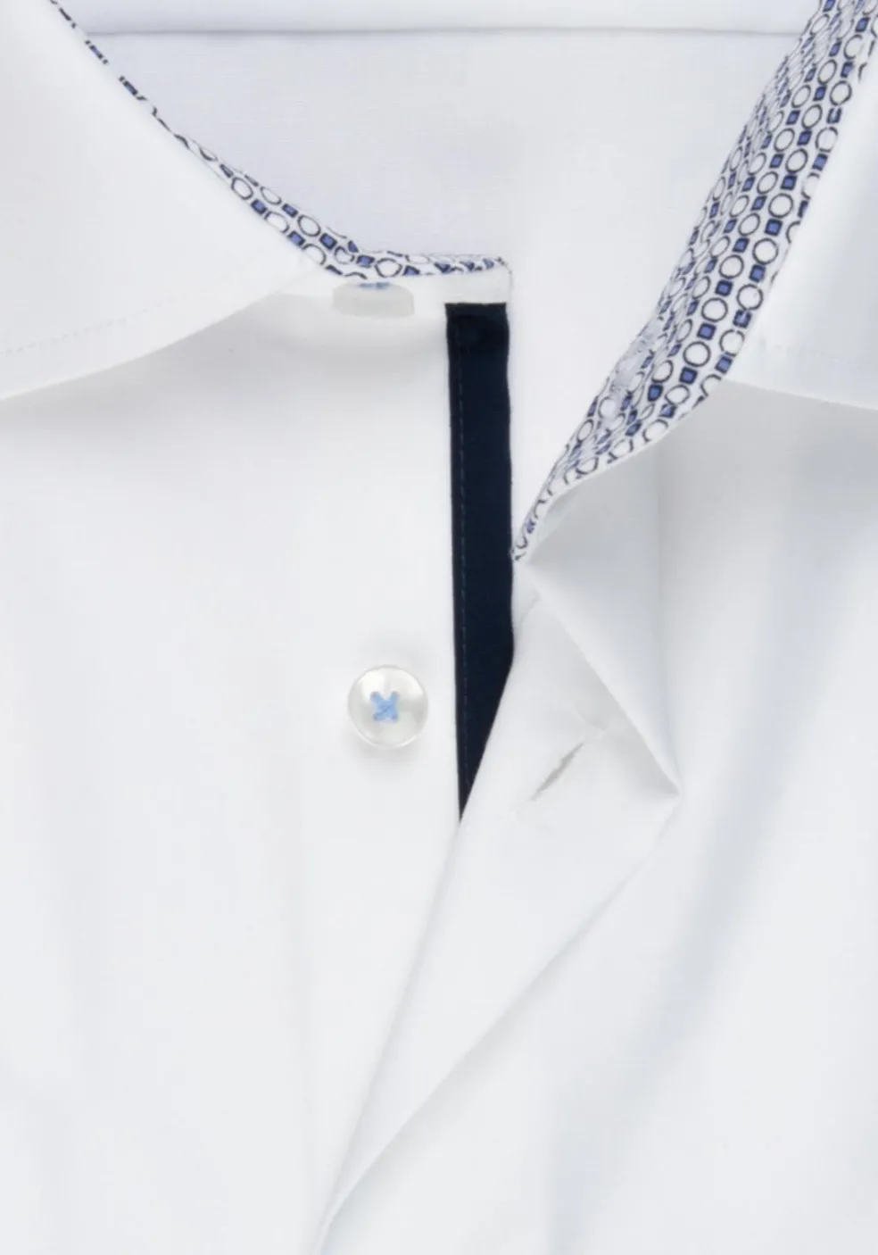 Seidensticker x-slim fit overhemd, popeline, wit