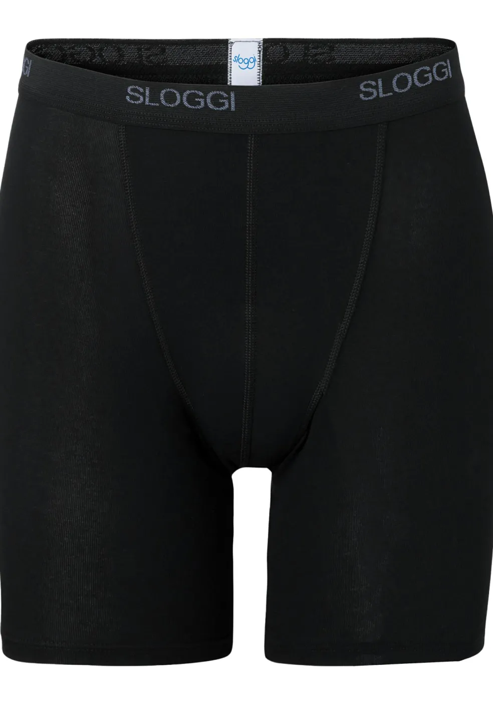 Sloggi Men Basic Long, heren boxer (1-pack), zwart