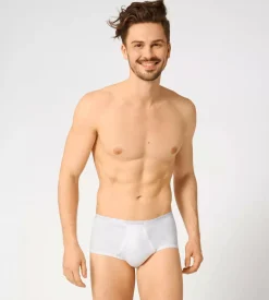 Sloggi Men Basic Maxi, heren heren slip met smalle zijkanten (1-pack), wit