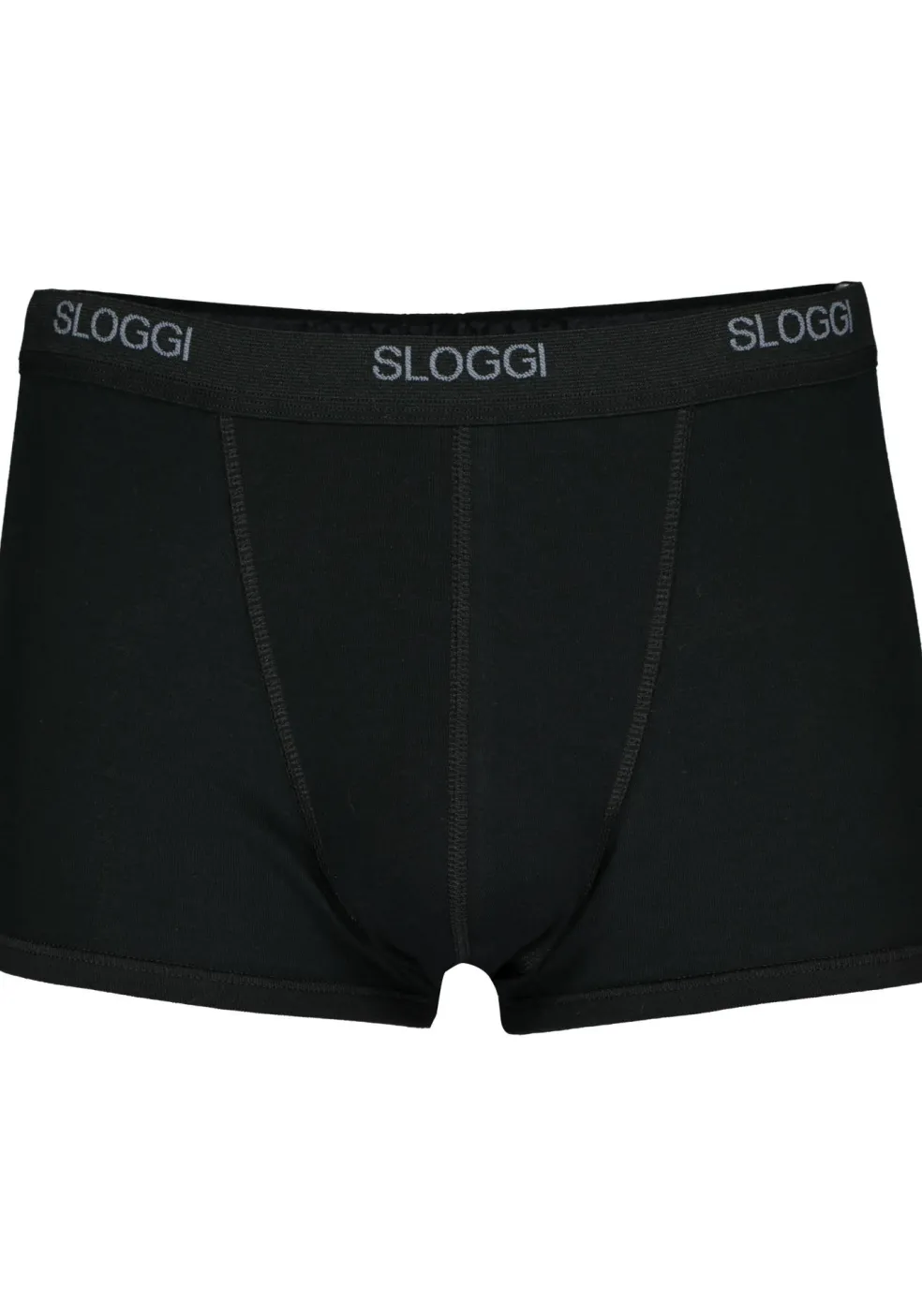 Sloggi Men Basic Short, heren boxers (2-pack), zwart