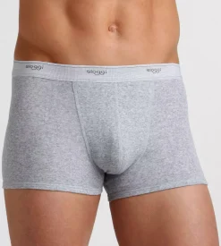 Sloggi Men Basic Short, heren boxershort korte pijp (2-pack), grijs
