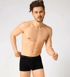 Sloggi Men Basic Short, heren boxershort korte pijp (1-pack), zwart