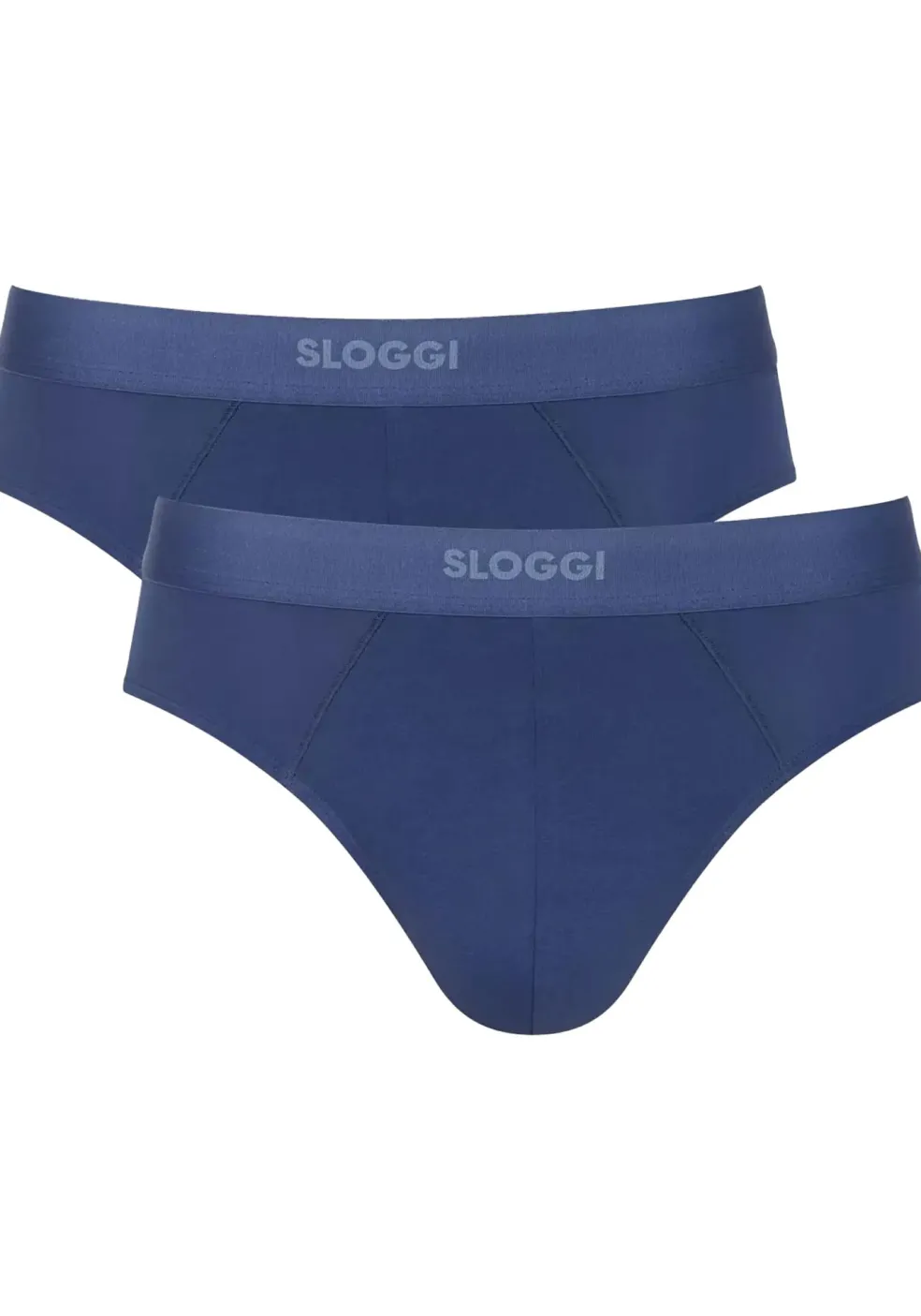 Sloggi Men EVER Ease Brief, heren slip (2-pack), donker kobaltblauw