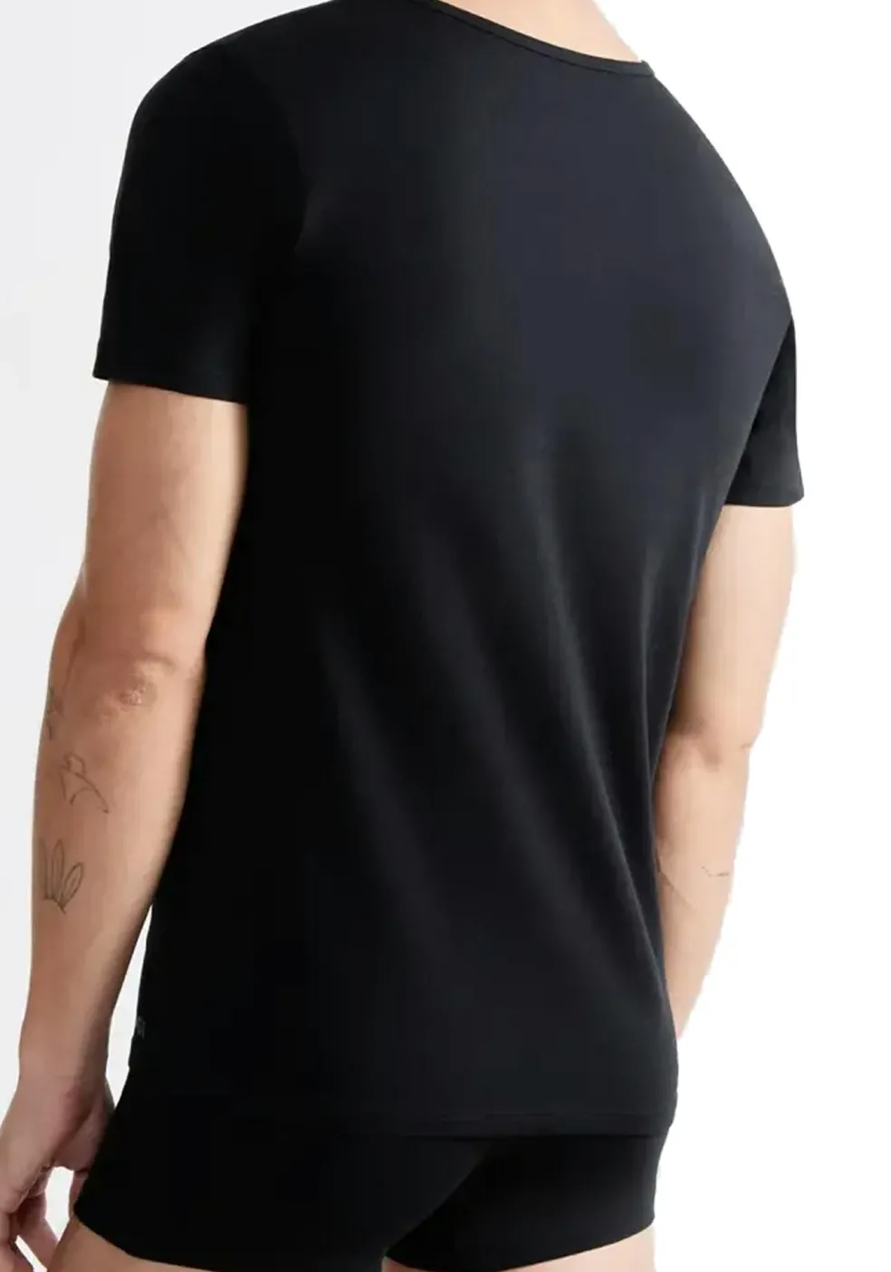 Sloggi Men EVER Ease O-Neck, heren T-shirt met een O-hals (1-pack), zwart