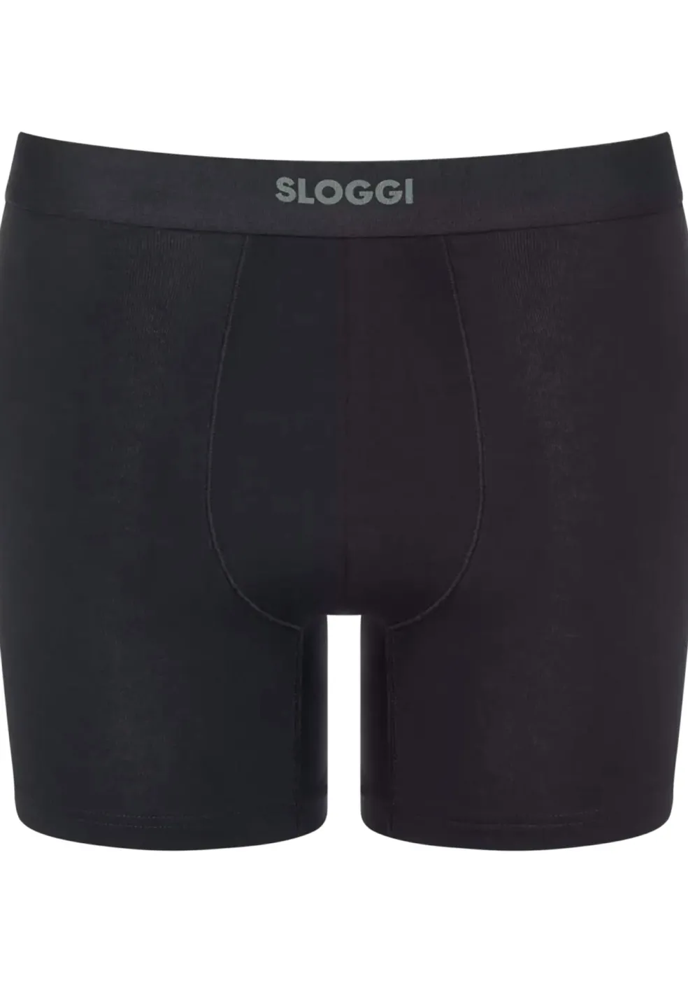 Sloggi Men EVER Ease Short, heren boxershort korte pijp (2-pack), zwart