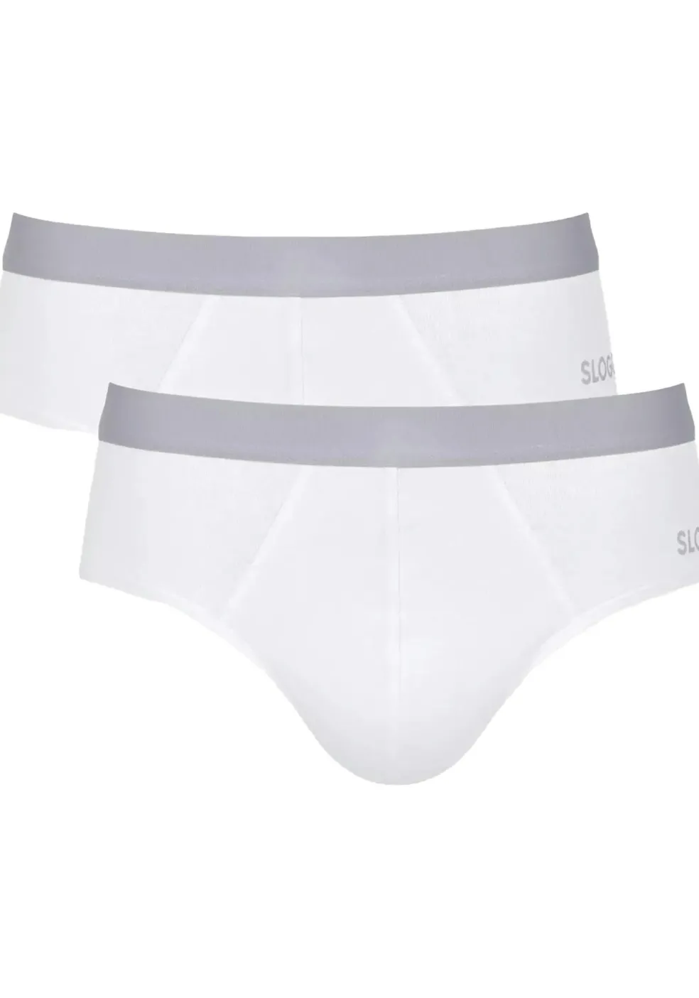 Sloggi Men GO ABC 2.0 Brief, heren slip (2-pack), wit