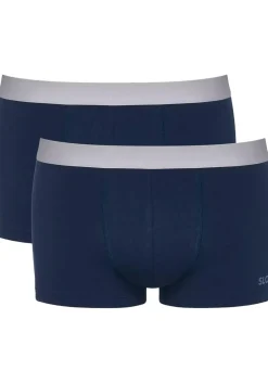 Sloggi Men GO ABC 2.0 Hipster, heren boxershort korte pijp (2-pack), kobalt- en donkerblauw