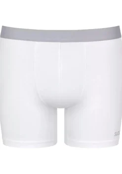 Sloggi Men GO ABC 2.0 Short, heren boxershort korte pijp (2-pack), wit