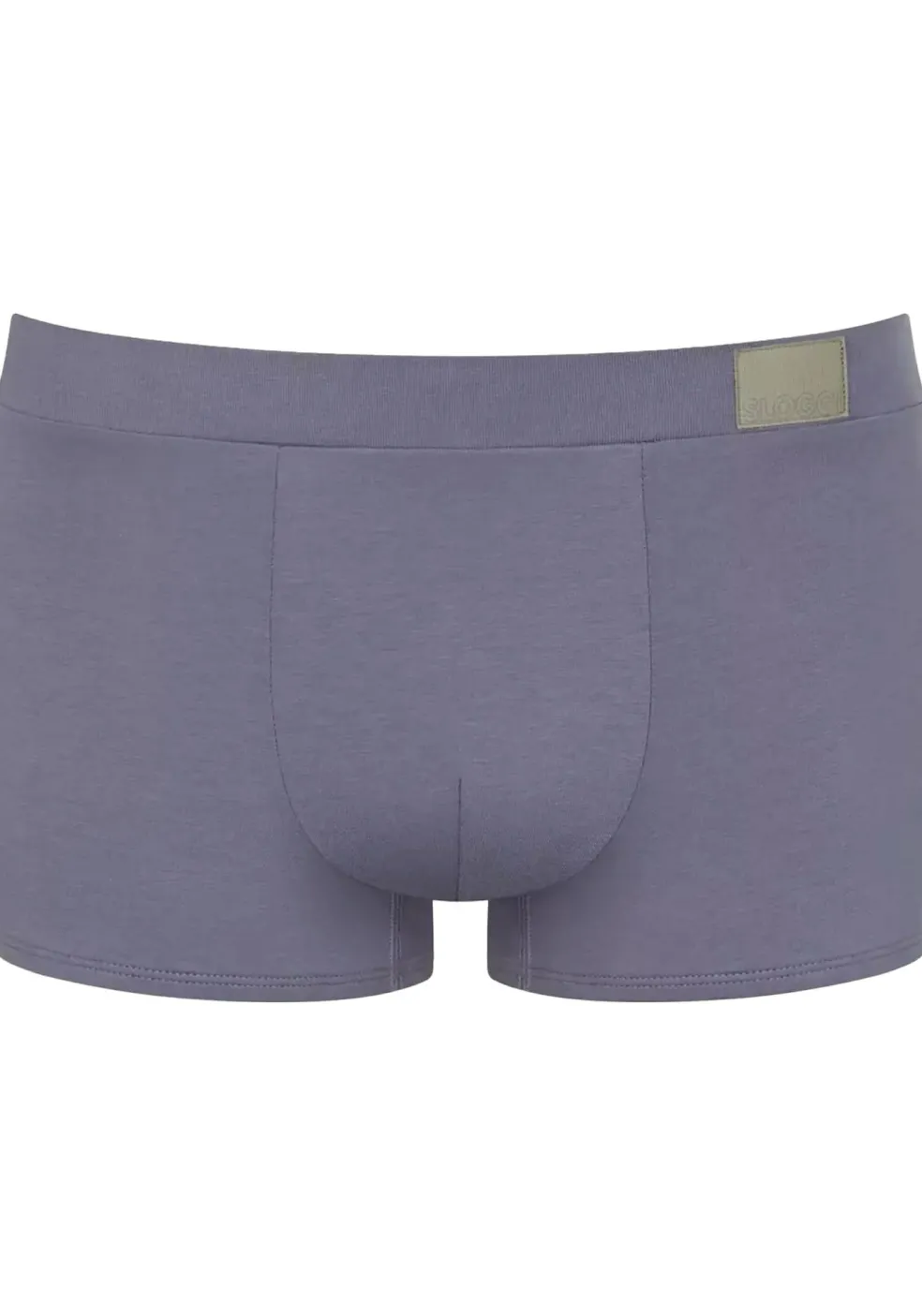 Sloggi Men GO Natural Hipster, heren boxershort korte pijp (2-pack), licht- en donkerblauw