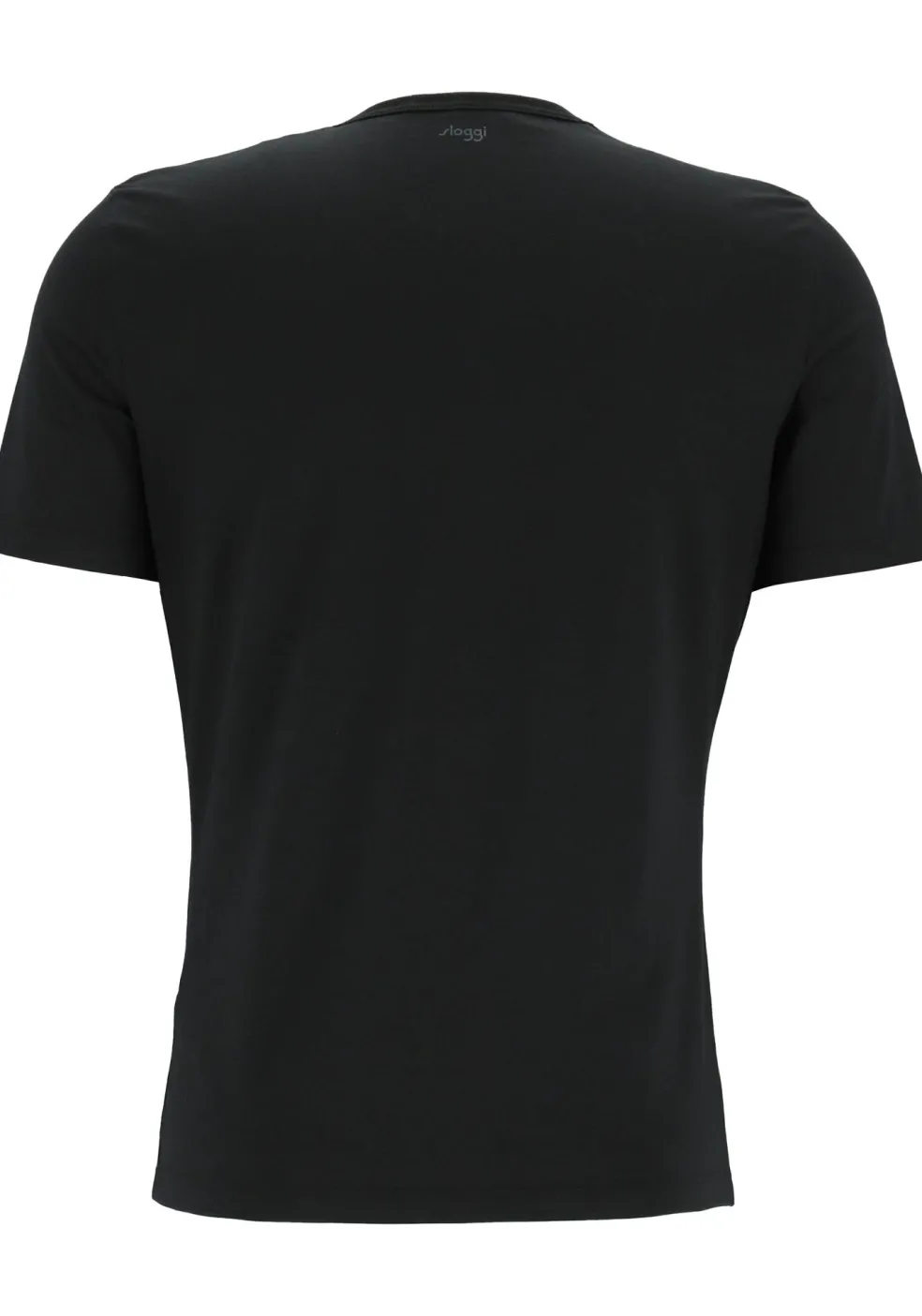 Sloggi Men GO Shirt O-Neck Regular Fit, heren T-shirt (1-pack), zwart