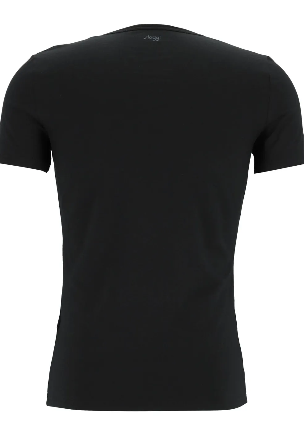 Sloggi Men GO Shirt V-Neck Slim Fit, heren T-shirt (1-pack), zwart