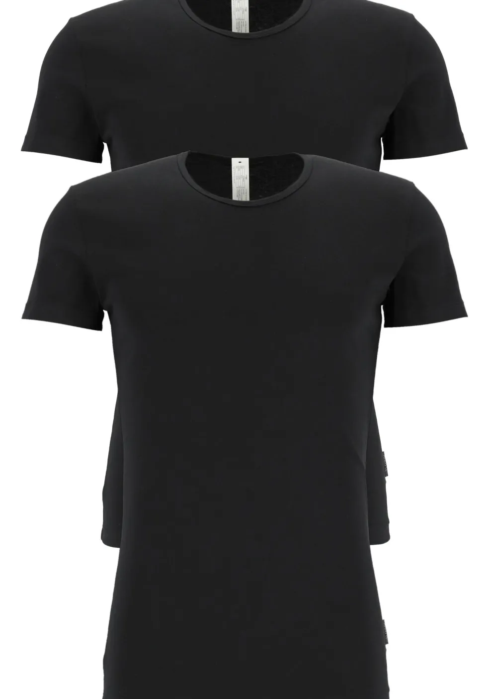 Sloggi Men 24/7 Shirt O-hals, heren T-shirts (2-pack), zwart