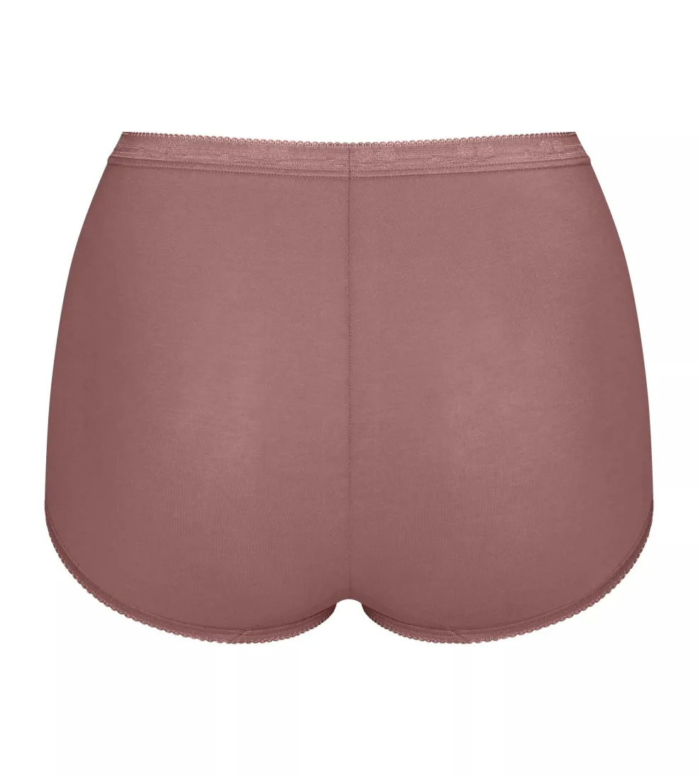 Sloggi Women Basic+ Maxi (4-pack), dames slip, wit, beige, zwart, grijs