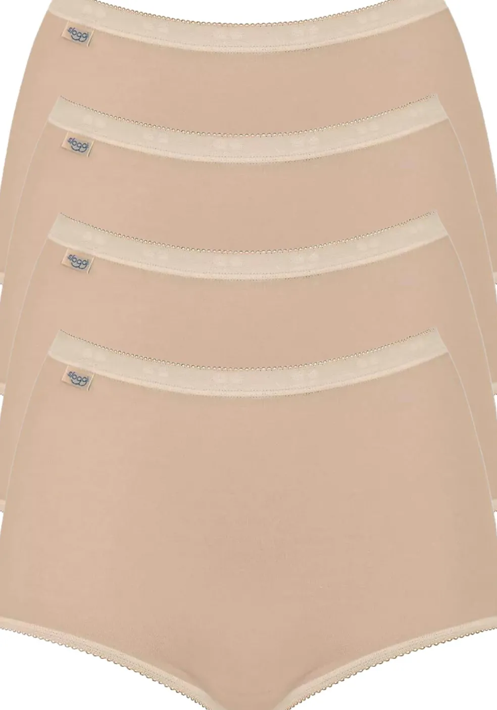 Sloggi Women Basic+ Maxi (4-pack), dames slip, beige
