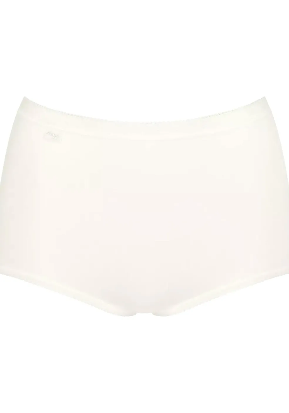 Sloggi Women Basic+ Maxi (4-pack), dames slip, wit, lichtblauw, abrikoos, terra