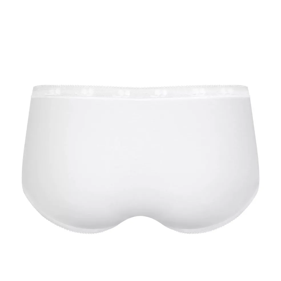 Sloggi Women Basic+ Midi (1-pack), dames slip, wit