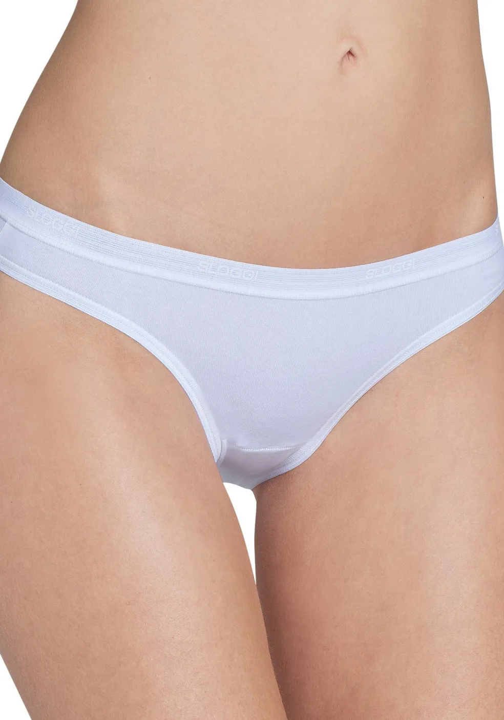 Sloggi Women Basic Mini, dames mini slip (4-Pack), wit