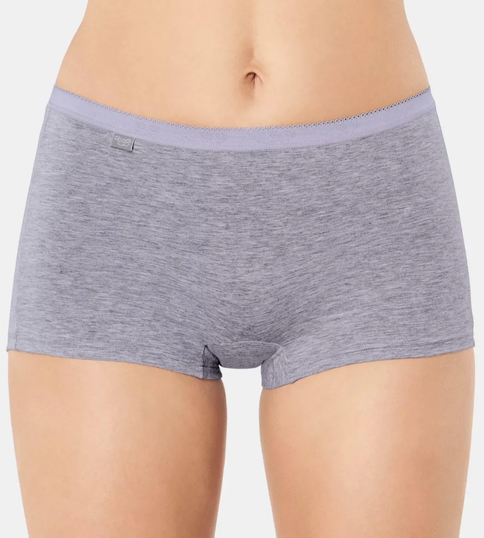Sloggi Women Basic+ Short (1-pack), dames boxer, grijs