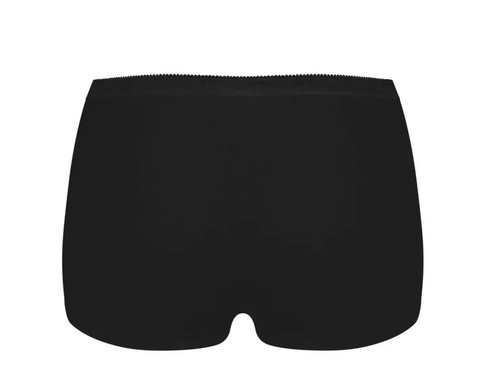 Sloggi Women Basic+ Short (1-pack), dames boxer, zwart