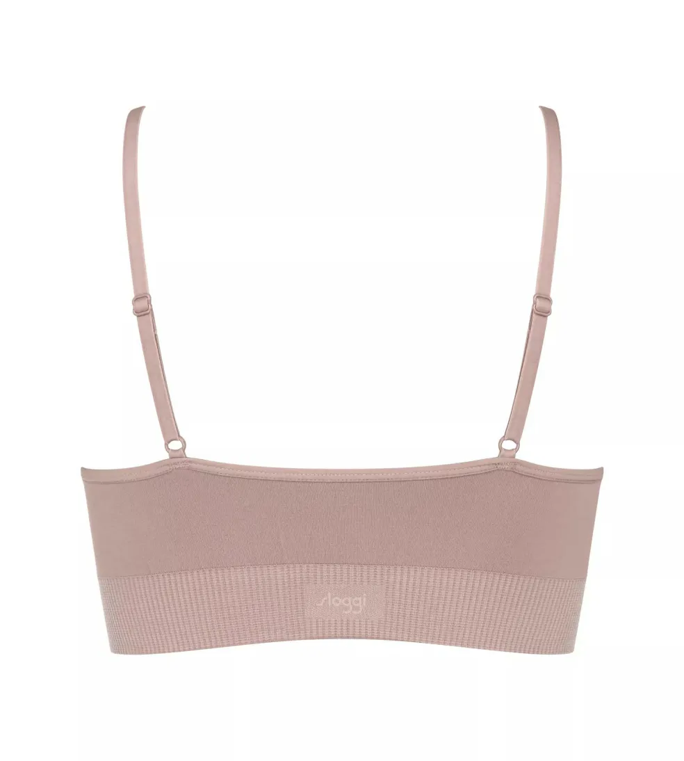 Sloggi Women EVER Infused Aloe Bralette, bralette, mauve