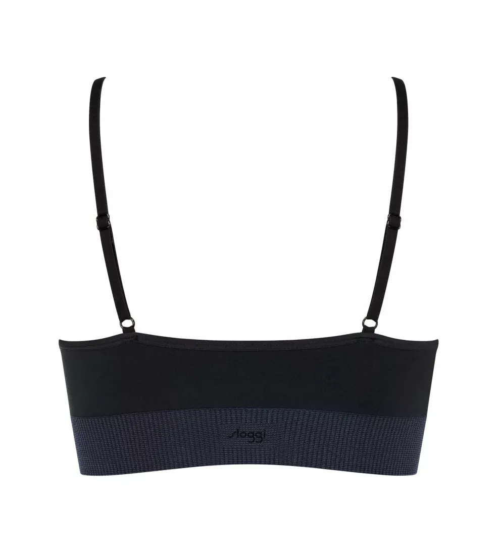 Sloggi Women EVER Infused Aloe Bralette, bralette, zwart