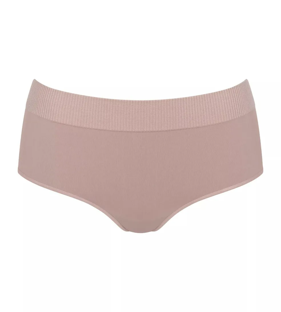 Sloggi Women EVER Infused Aloe High waist (1-pack), dames slip, mauve