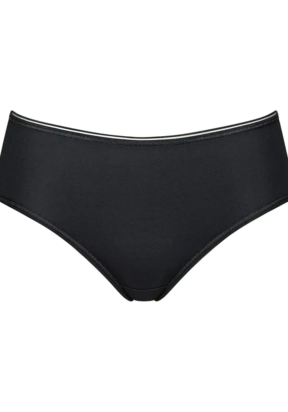 Sloggi Women Feel Sensational Midi (1-pack), dames slip, zwart