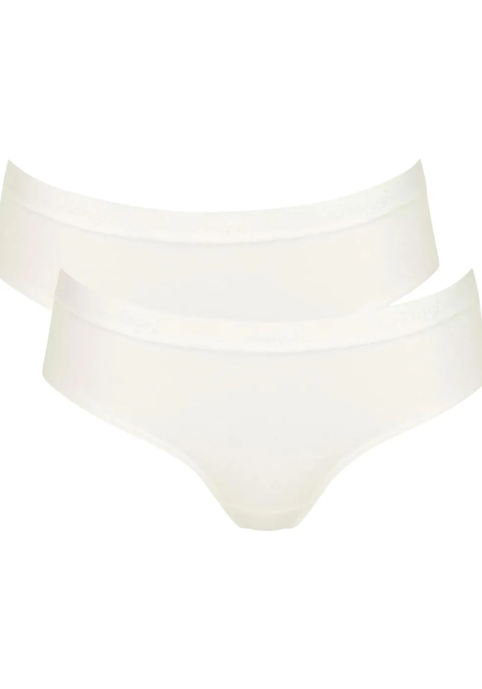 Sloggi Women GO Casual Hipster (2-pack), dames slip, wit