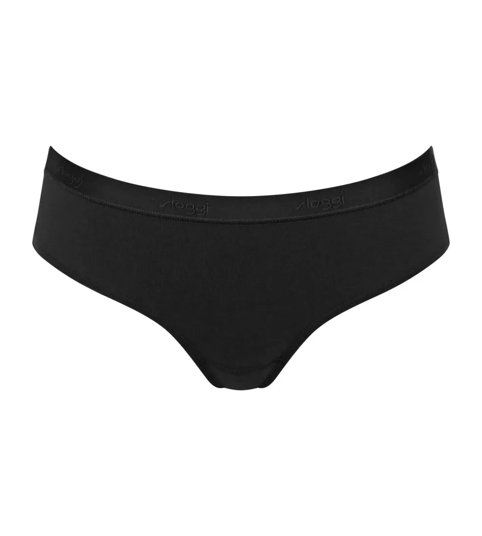 Sloggi Women GO Casual Hipster (2-pack), dames slip, zwart