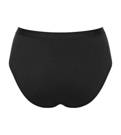 Sloggi Women GO Casual Midi (2-pack), dames slip, zwart