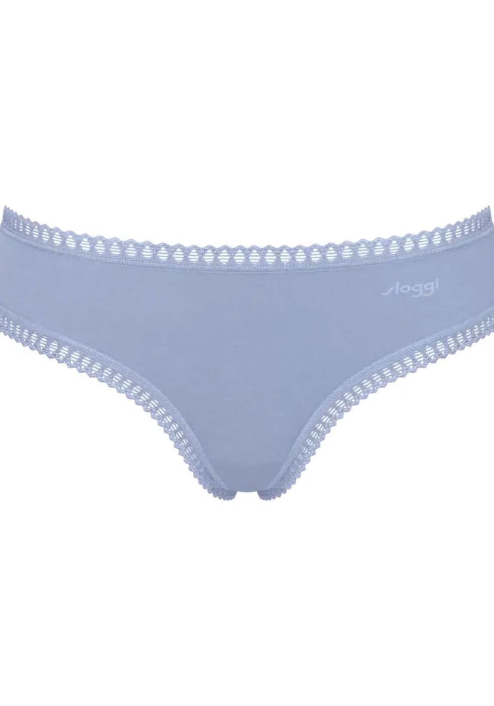 Sloggi Women GO Crush Hipster (3-pack), dames slip, lichtblauw, donkerblauw, print