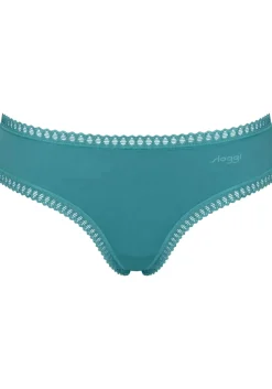 Sloggi Women GO Crush Hipster (3-pack), dames slip, lichtgroen, turquoise, print