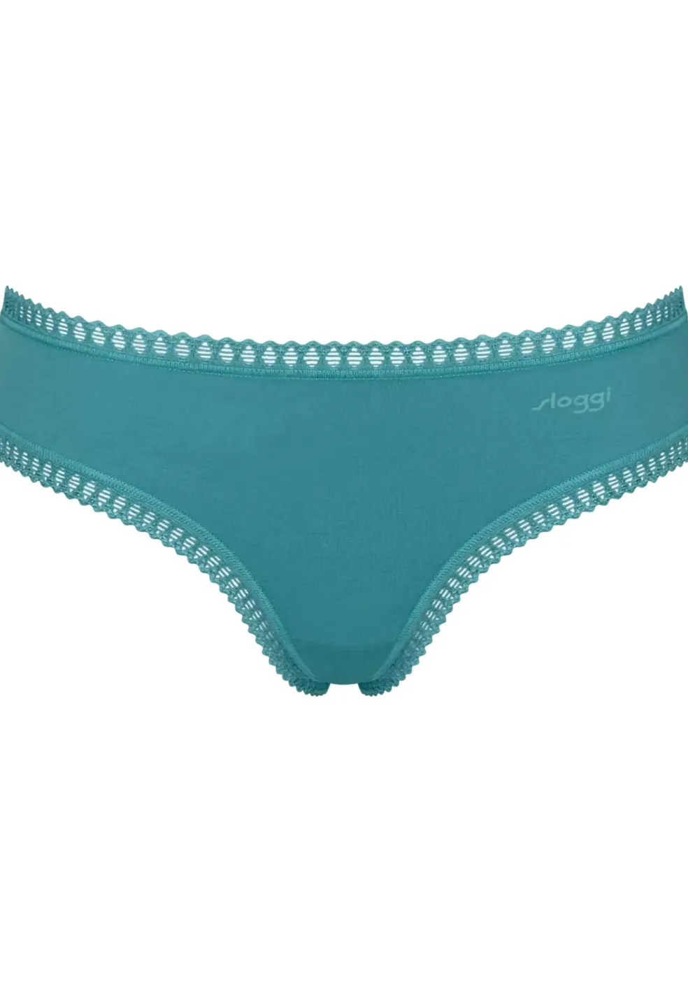 Sloggi Women GO Crush Hipster (3-pack), dames slip, lichtgroen, turquoise, print