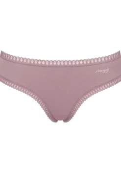Sloggi Women GO Crush Hipster (3-pack), dames slip, lichtroze, mauve, print