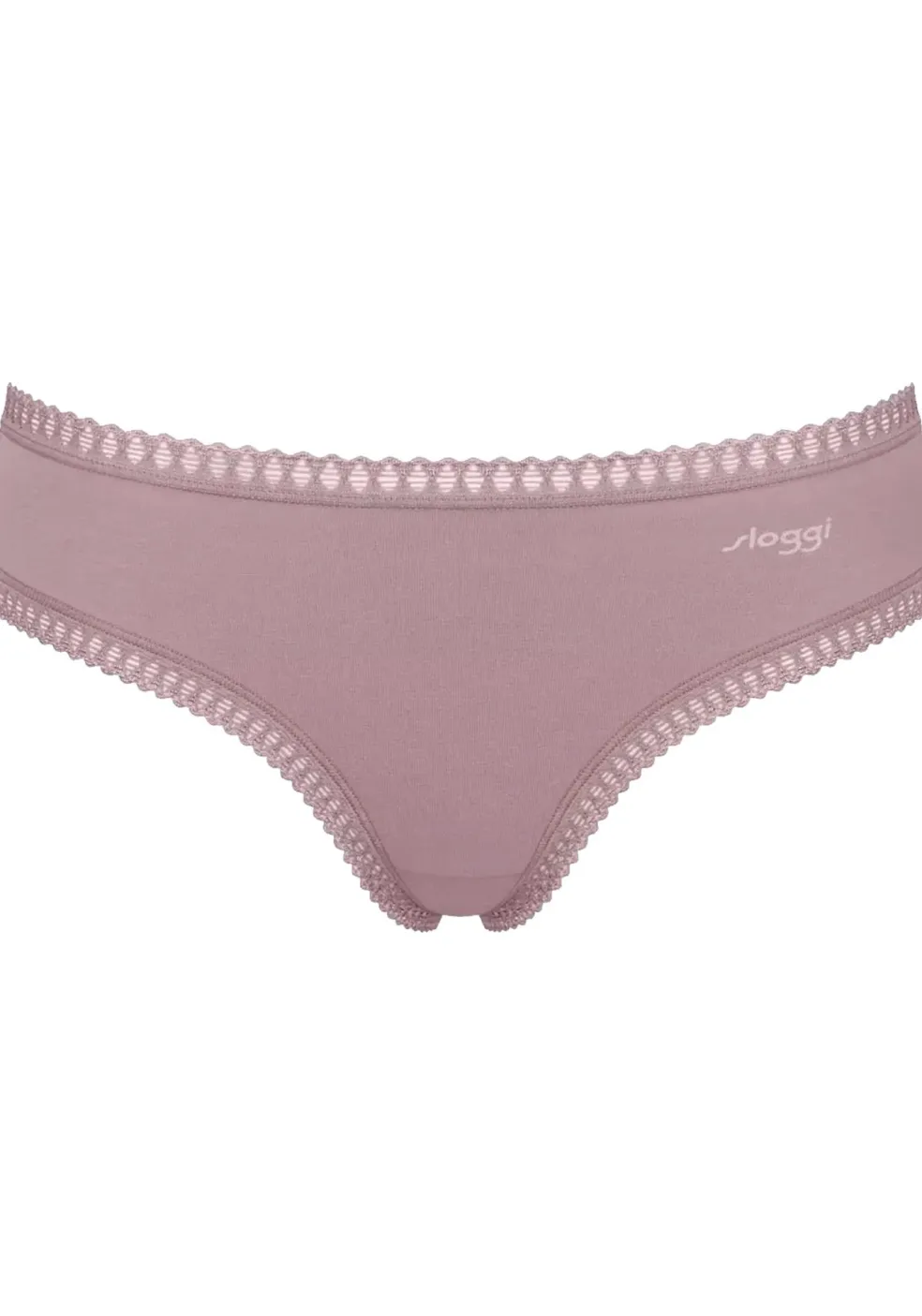 Sloggi Women GO Crush Hipster (3-pack), dames slip, lichtroze, mauve, print