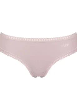 Sloggi Women GO Crush Hipster (3-pack), dames slip, lichtroze, mauve, print