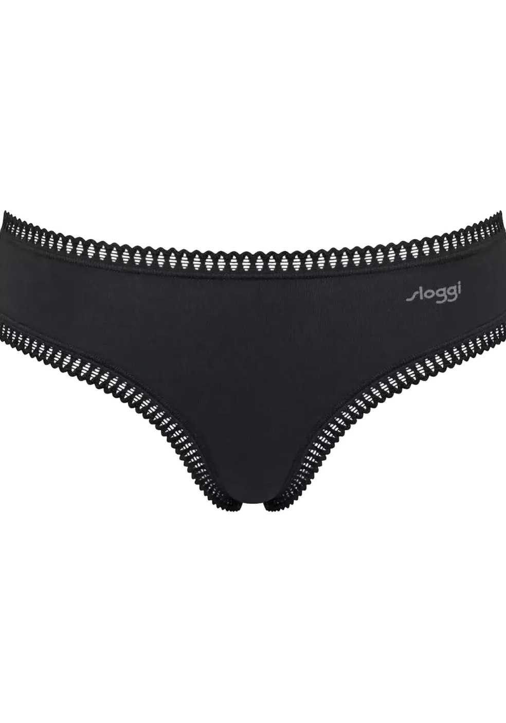 Sloggi Women GO Crush Hipster (3-pack), dames slip, zwart, blauw, print