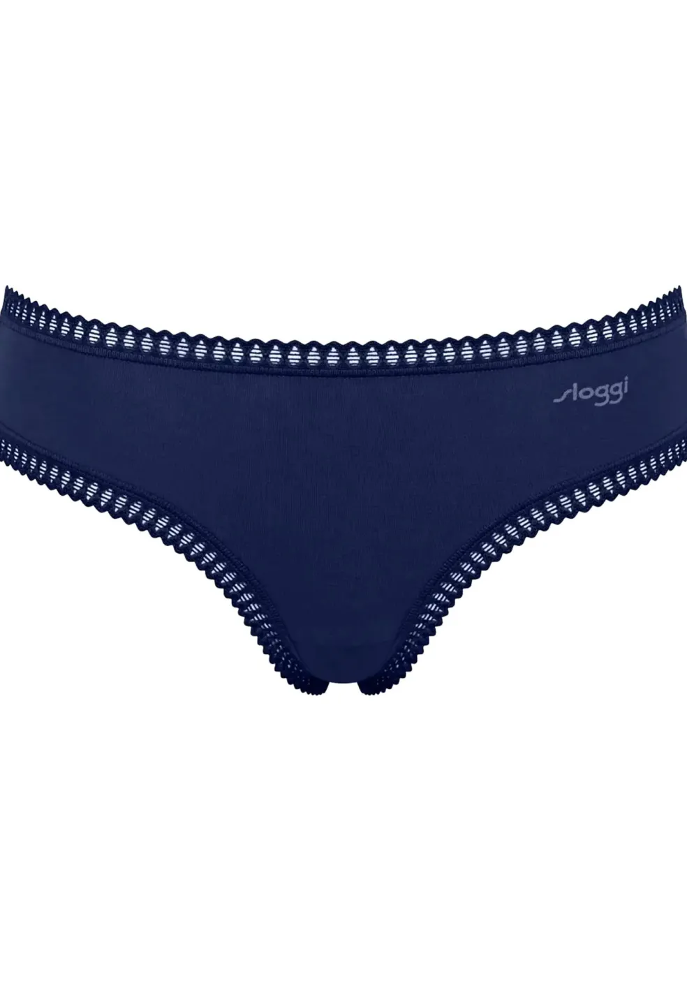 Sloggi Women GO Crush Hipster (3-pack), dames slip, zwart, blauw, print