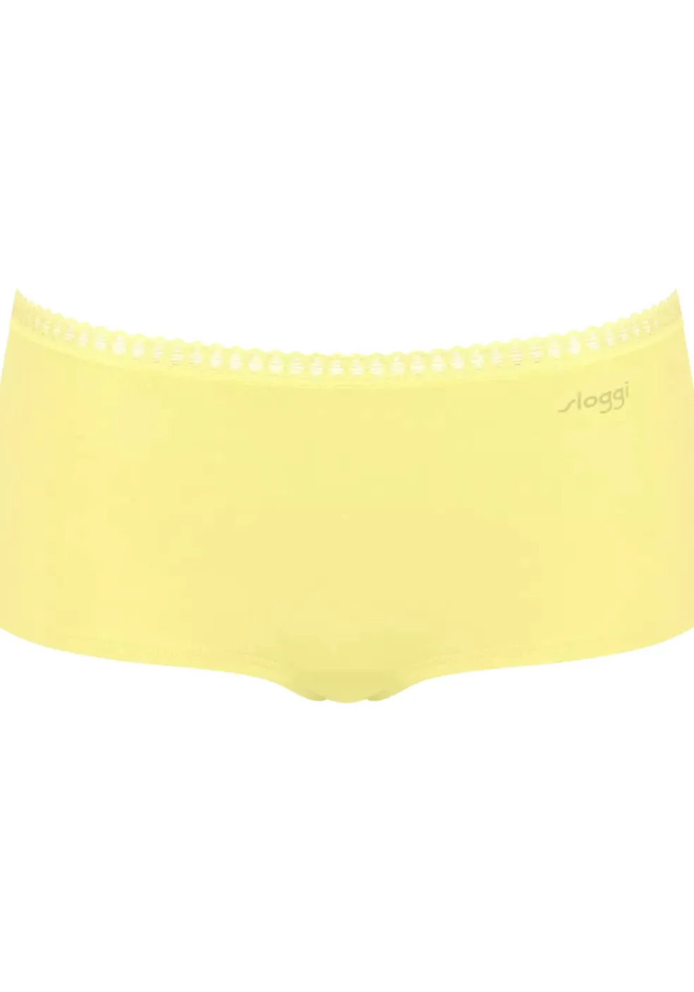 Sloggi Women GO Crush Short (3-pack), dames boxer, geel, oranjerood, print