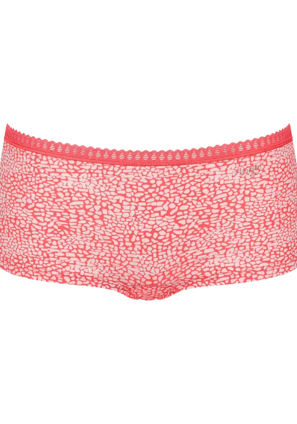 Sloggi Women GO Crush Short (3-pack), dames boxer, geel, oranjerood, print