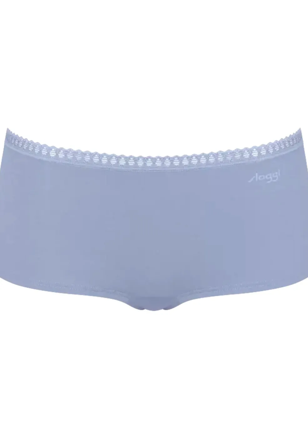 Sloggi Women GO Crush Short (3-pack), dames boxer, lichtblauw, donkerblauw, print
